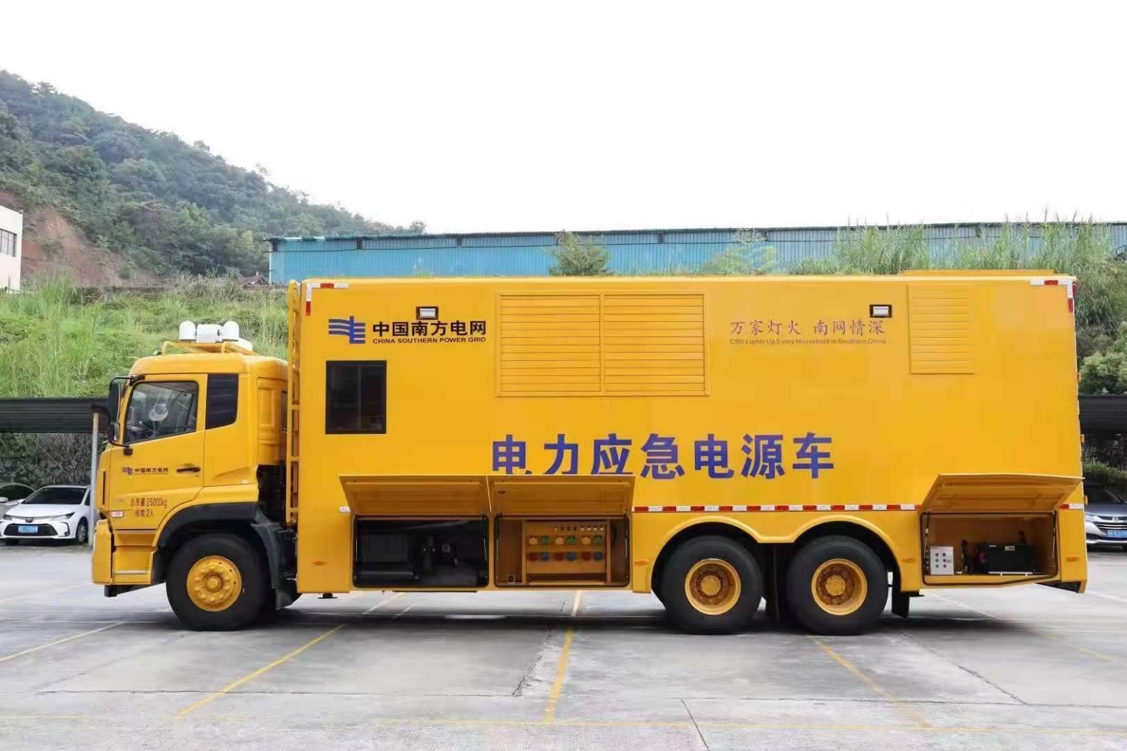马关安康大型柴油发电机发电车UPS电源出租租赁